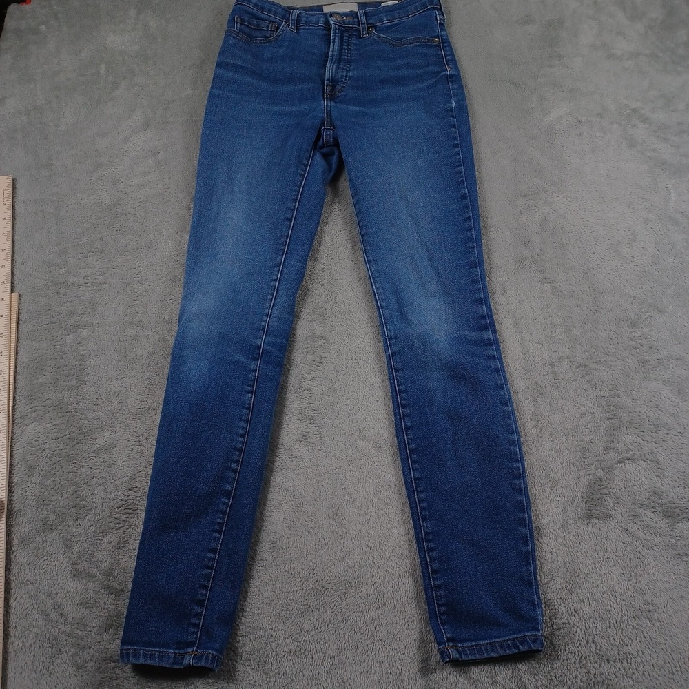 Everlane Women's Skinny Jeans in Deep Blue Denim